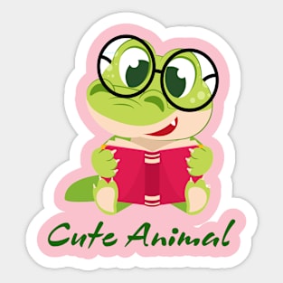 Cute animal Sticker